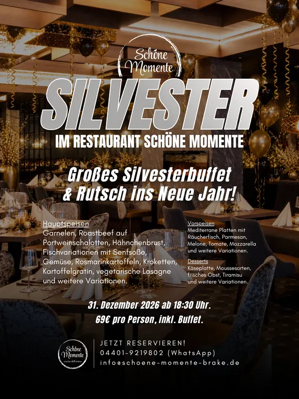 🥂 SILVESTER IM SCHÖNE MOMENTE