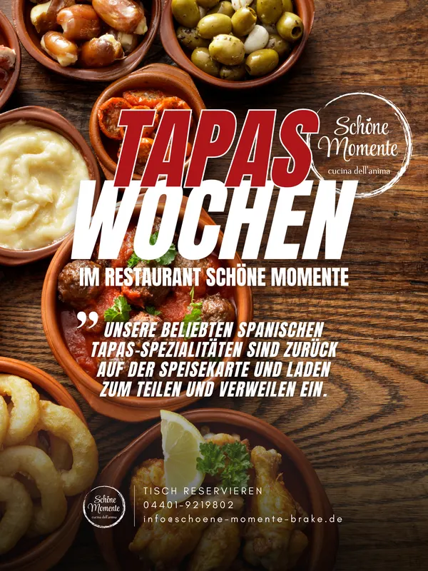 🇪🇸 Tapas-Wochen in Brake 🍷✨